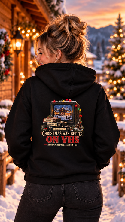 Christmas Was Better on VHS - Unisex Hoodie
